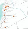 AAAS analyzed satellite images of six Syrian World Heritage sites: the Ancient City of Aleppo; the Ancient City of Bosra; the Ancient City of Damascus; the Ancient Site of Palmyra; a site encompassing two castles, Crac des Chevaliers and Qal’at Salah El-Din; and the Ancient Cities of Northern Syria, and the Ancient Cities of Northern Syria (Jebel Seman, Jebel Barisha, Jebel Al A’la, Jebel Wastani, and Jebel Zawiye).
