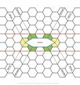 Try it yourself: With a cut and a few folds, this structure could serve as a shelter or a microfluidic channel. Because the researchers' rules keep the hexagons in proportion once the cuts and folds are made, the technique can be applied broadly across length scales and material types.