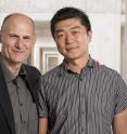 This image shows Salk researchers Juan Carlos Izpisua Belmonte and Jun Wu.