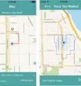 The Trace app allows you to share the walk with a friend.