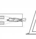 Bird's-eye view (left) and side view (right) show how cadaver arms were placed in a pendulum-like device so they could punch a padded dumbbell weight (far right) during University of Utah experiments that showed a clenched fist protects the bones against strain and injury better than a punch with an open-fist punch or open-handed slap.