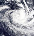 On Nov. 21 at 05:35 UTC (12:35 a.m. EST), NASA's Terra satellite captured this visible image of Tropical Cyclone Annabelle in the Southern Indian Ocean.