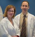 Dr. Edith Pituskin (left) and Dr. Ian Paterson led a five-year clinical trial that found heart medications given during chemotherapy helps prevent heart failure in women with early-stage breast cancer.