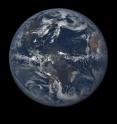 A day in the life of Earth, as seen from a million miles away through the lens of NASA's Earth Polychromatic Imaging Camera, affixed to NOAA's Deep Space Climate Observatory.