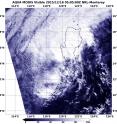 The MODIS instrument on NASA's Aqua satellite captured this image of Tropical Storm Melor on Dec. 16 at 0500 UTC (12 a.m. EST) moving over Luzon, Philippines.