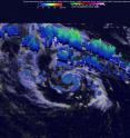 On Jan. 13, GPM saw rain in a few powerful storms was measured falling at a rate of over 94 mm (3.7 inches) per hour and cloud tops reaching heights of almost 12.5 km (7.8 miles) in System 90L.