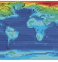 This is a map of climate change.
