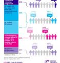 Route to diagnosis and stage for bowel cancers in England, 2012-2013.