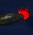 This is an artists conception of binary star system TYC-2505-672-1.