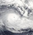 On Feb 17 at 01:00 UTC NASA's Aqua satellite captured this visible image of powerful Tropical Cyclone Winston in the South Pacific Ocean.