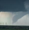 A tornado west of Laramie, Wyo., June 15, 2015. It passed over mostly rural areas, lasting some 20 minutes.