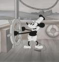 To protect works of art, including this image of Disney's Steamboat Willie, scientists developed an optoelectronic "nose" to sniff out potentially damaging compounds in pollution.