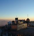 This is the KIT observatory at the Zugspitze summit.