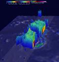 On Mar. 15, GPM saw rain bands wrapping around developing Tropical Cyclone Emeraude's center and rain was falling at over 220 mm (8.7 inches) per hour in south of the center. Storm tops heights above 15 km (9.3 miles) high.