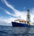 The scientists conducted research on sediment cores retrieved by the drillship JOIDES Resolution.