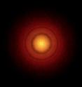 This is an ALMA image of the disk around the young star TW Hydrae. ALMA obtained its best image of a protoplanetary disk to date, revealing the classic rings and gaps that signify planets are in formation in this system.