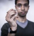 UW engineers also developed the first smart contact lens antenna that can communicate directly with devices like smartwatches and phones.