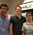 Authors of the new paper included (left to right) Ben Shen, Jeffrey Rudolf and Liao-Bin Dong of The Scripps Research Institute.