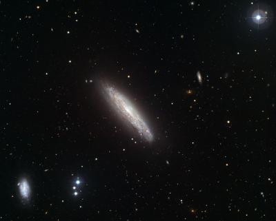 Astronomy: Starburst galaxy comes into focus 