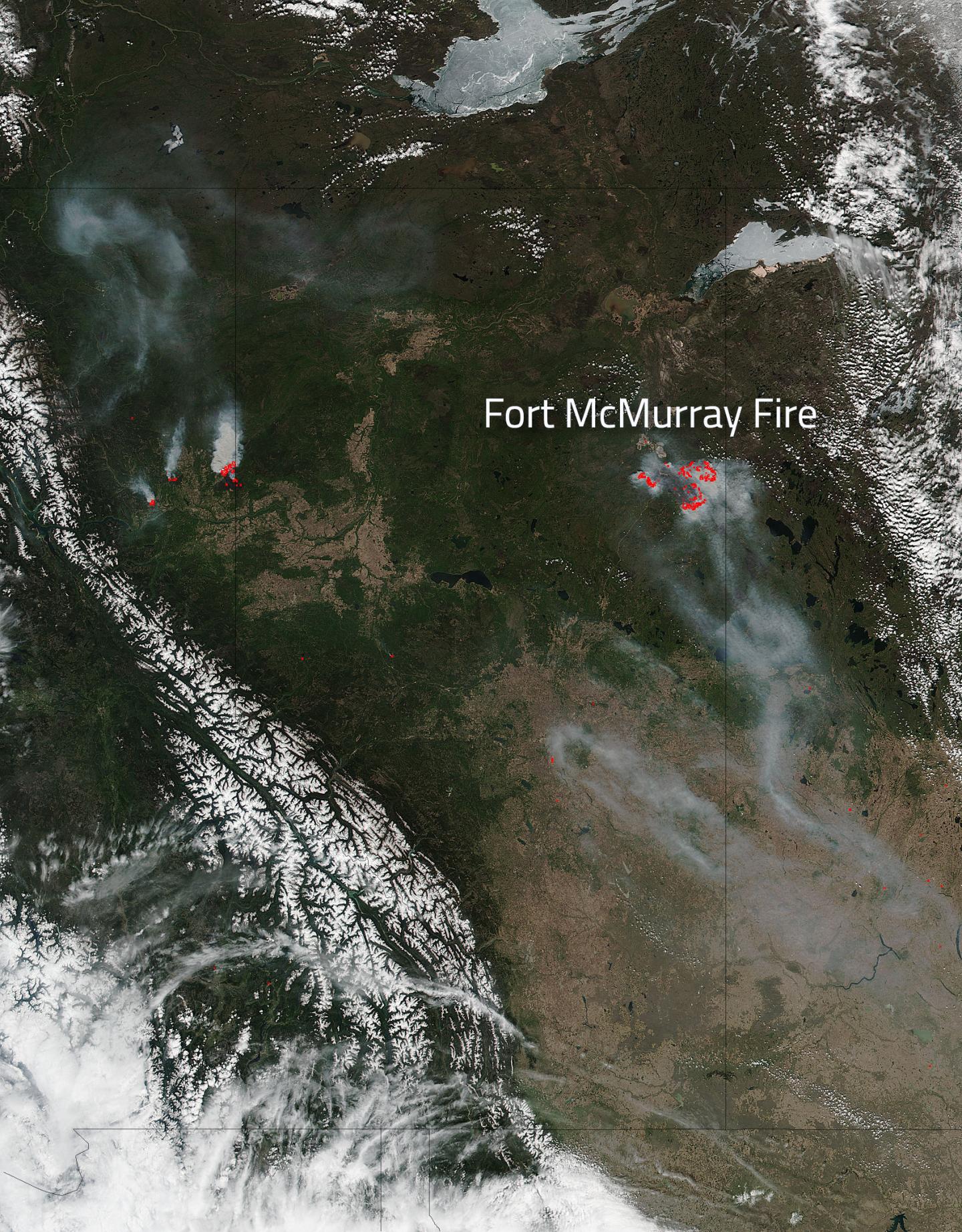 Fort McMurray fire continues in Alberta (e) Science News