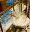 The origin of life experimental apparatus made famous by Stanley Miller resides in the Bada Lab at Scripps.