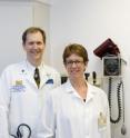 Here are Francis Worden, M.D., and Heidi Mason, R.N., N.P. from the University of Michigan.