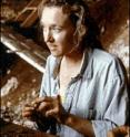 This is UA anthropology professor Mary C. Stiner at Qesem Cave, Israel. Stiner analyzes faunal remains for the Qesem Cave Project.