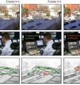 This is a comparison between the reasoning models of the artificial system and that of a theoretical human monitor in a traffic-based setting.