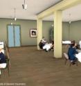 This is the VR environment used in the experiment.