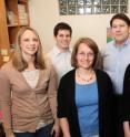 Vanderbilt University investigators have identified a new gene that can influence a person's risk for developing epilepsy. (front row, left to right) Alison Miller, Jennifer Kearney, Ph.D., Courtney Campbell; (back row, left to right) Benjamin Jorge, Alfred George Jr., M.D.