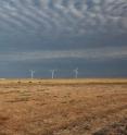 Wind farms dot the horizon in Lubbock County and other Texas areas. Wind farms dot the horizon in Lubbock County and other Texas areas.