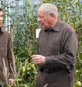 These are researchers Yang Yang, left, and Cary Mitchell.