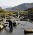 This image depicts panning for gold in Ireland.