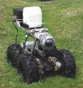 Underground pipe inspection vehicle uses ultra-wide band (UWB) pulsed radar technology developed at Louisiana Tech University to detect fractures, quantify corrosion and determine the presence of voids in the surrounding soil.
